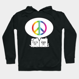 Lucky+Loni Peace Hoodie